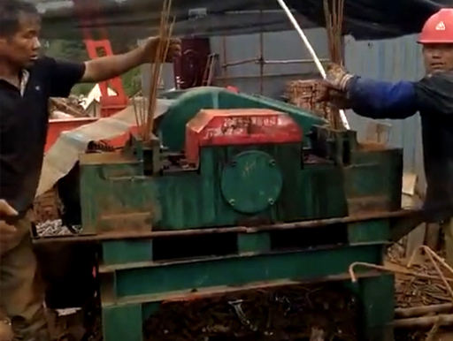 钢筋切粒机使用案例