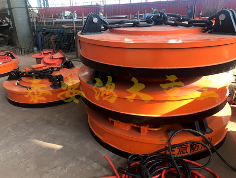 高频强磁起重电磁铁精选什么牌子，选就选鸿大重工